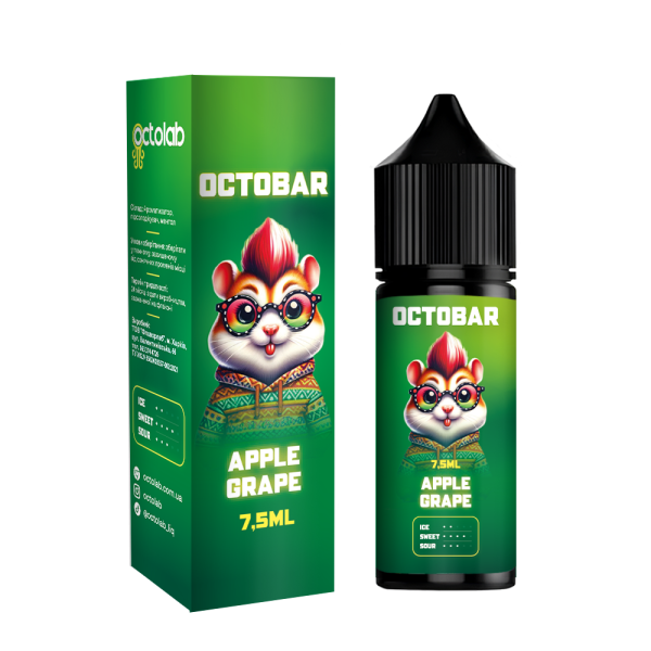 Набор для самозамеса Octobar Apple Grape 15 мл