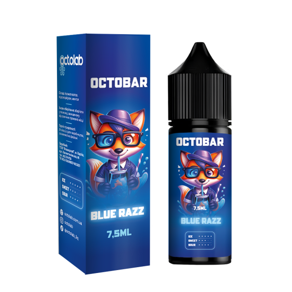 Набор для самозамеса Octobar Blue Razz 15 мл