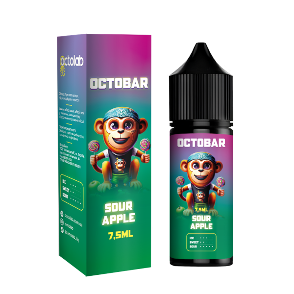 Набор для самозамеса Octobar Sour Apple 15 мл