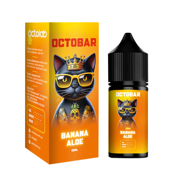 Набор для самозамеса Octobar NFT Banana Aloe 30 мл