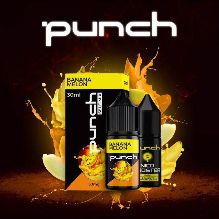 Набор для самозамеса Punch Banana Melon 30 мл
