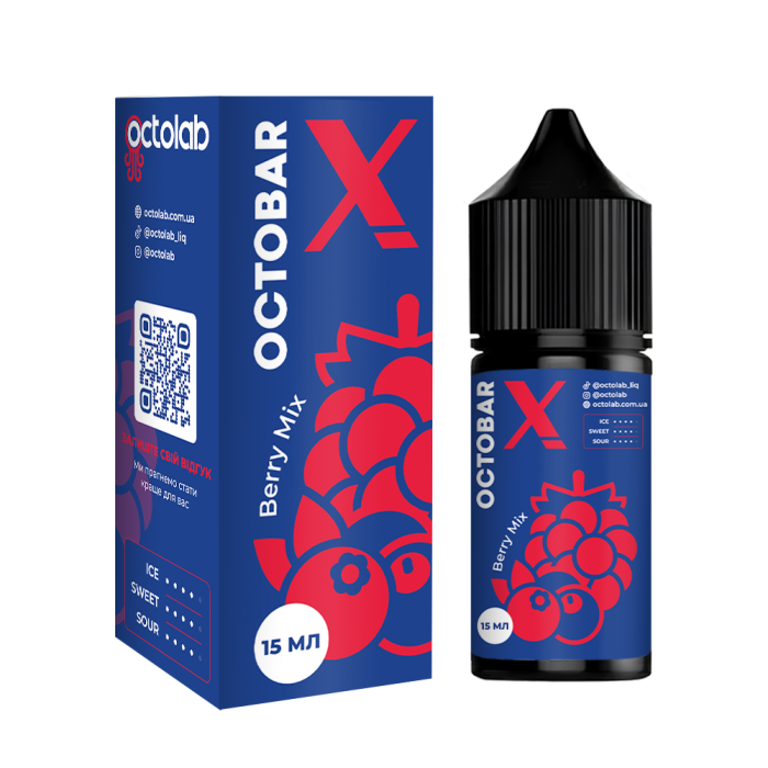 Набор для самозамеса Octobar X Berry Mix 30 мл