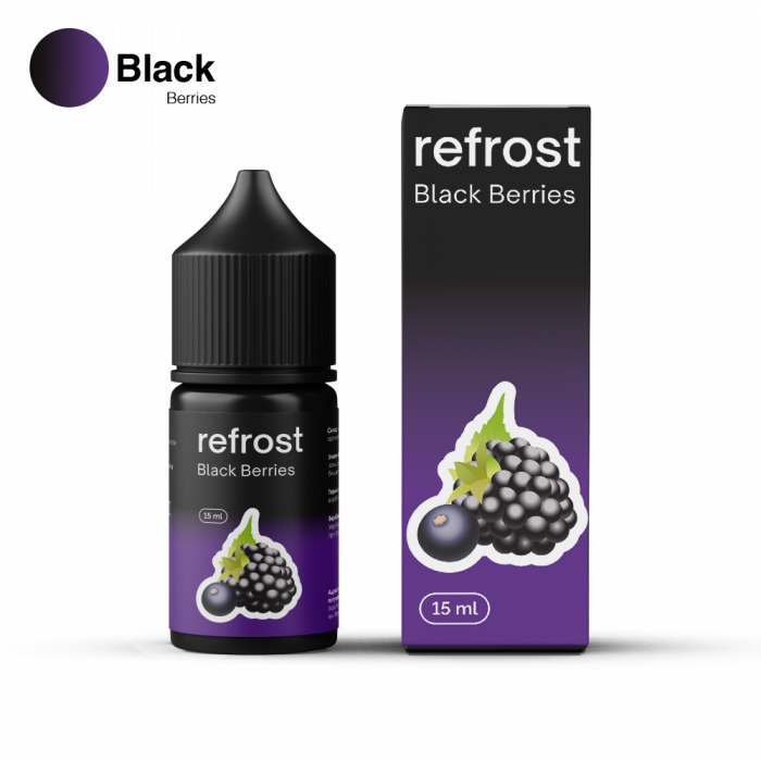 Набор для самозамеса Refrost Black Berries 30 мл