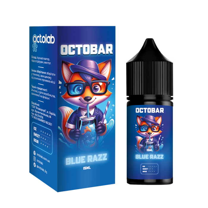 Набор для самозамеса Octobar NFT Blue Razz 30 мл