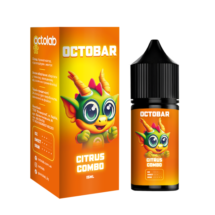 Набор для самозамеса Octobar NFT Citrus Combo 30 мл