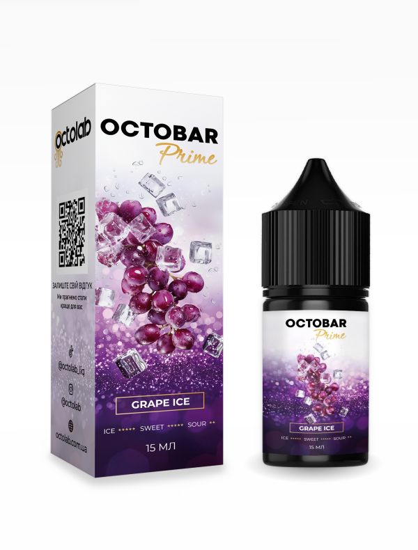 Набор для самозамеса Octobar Prime Grape Ice 30 мл