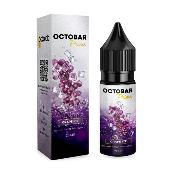 Набор для самозамеса Octobar Prime Grape Ice 15 мл