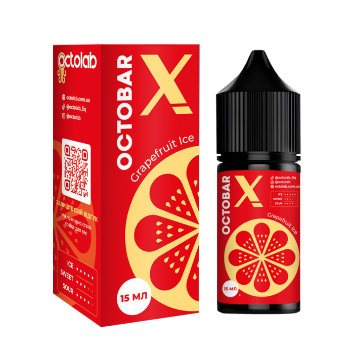 Набор для самозамеса Octobar X Grapefruit Ice 30 мл