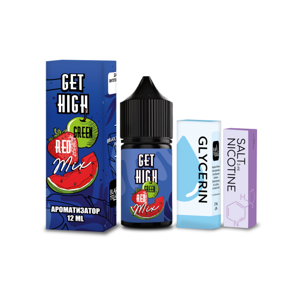 Набор для самозамеса Get High Green Red Mix 30 мл