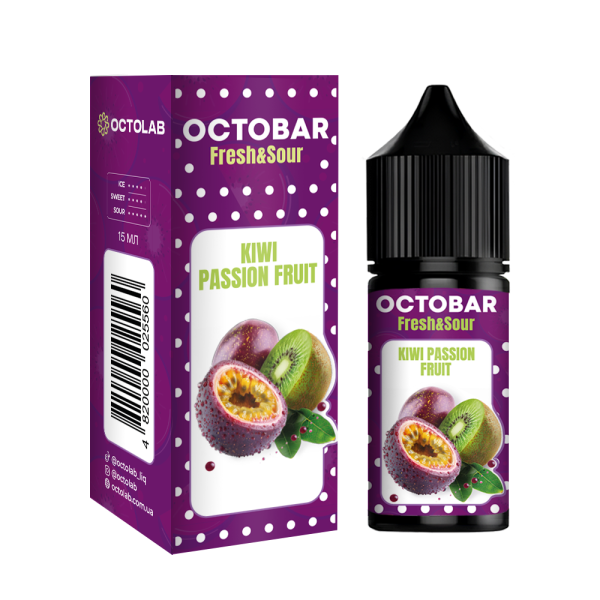 Набор для самозамеса Octobar Fresh & Sour Kiwi Passion fruit 30 мл