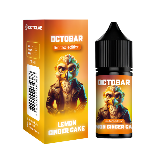 Набор для самозамеса Octobar NFT Lemon Ginger Cake 30 мл
