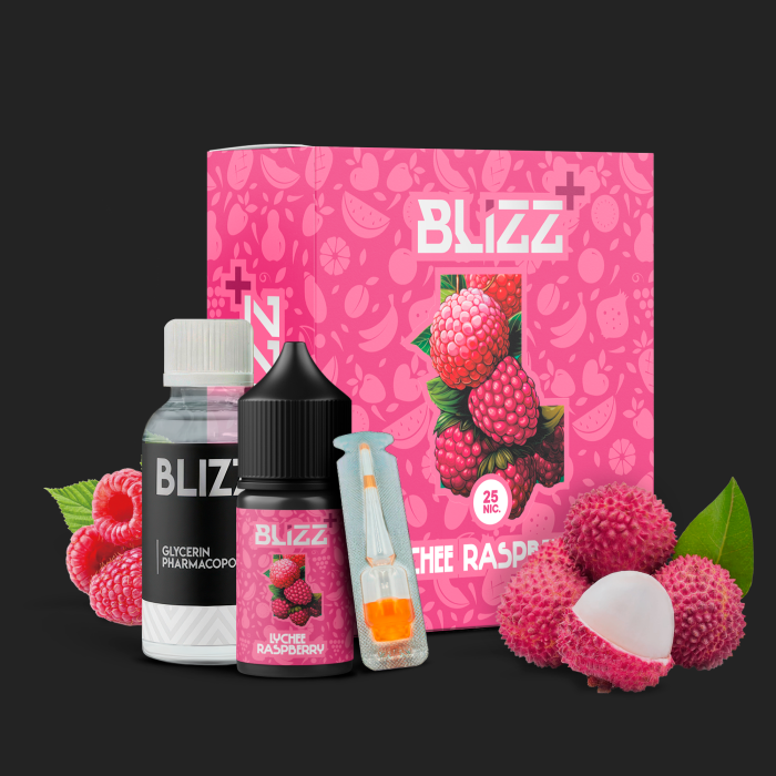 Набор для самозамеса BLIZZ Plus Lychee Raspberry 30 мл