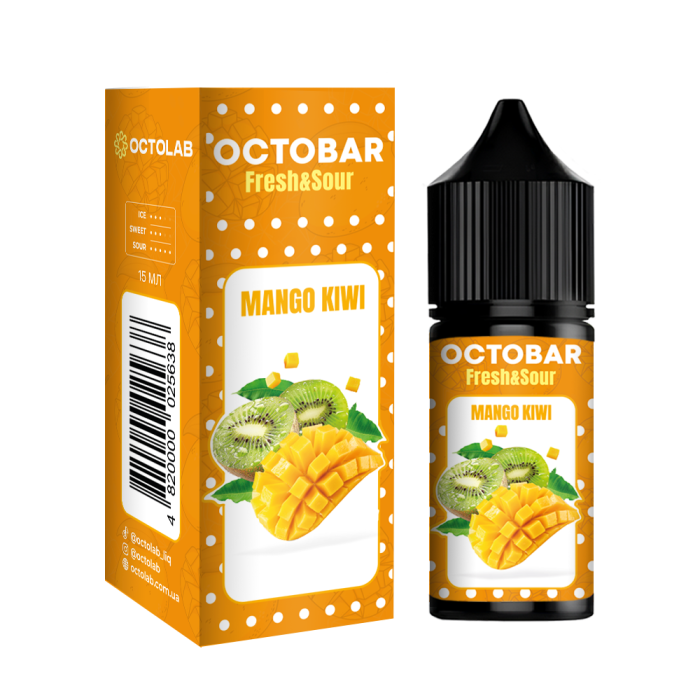 Набор для самозамеса Octobar Fresh & Sour Mango Kiwi 30 мл