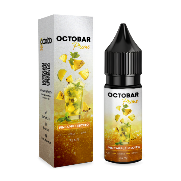 Набор для самозамеса Octobar Prime Pineapple Mojito 15 мл