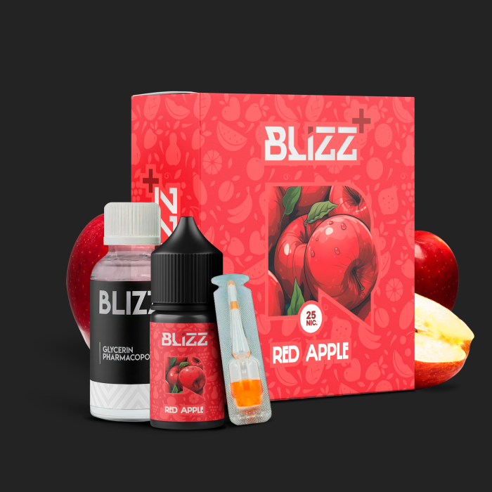 Набор для самозамеса BLIZZ Plus Red Apple 30 мл