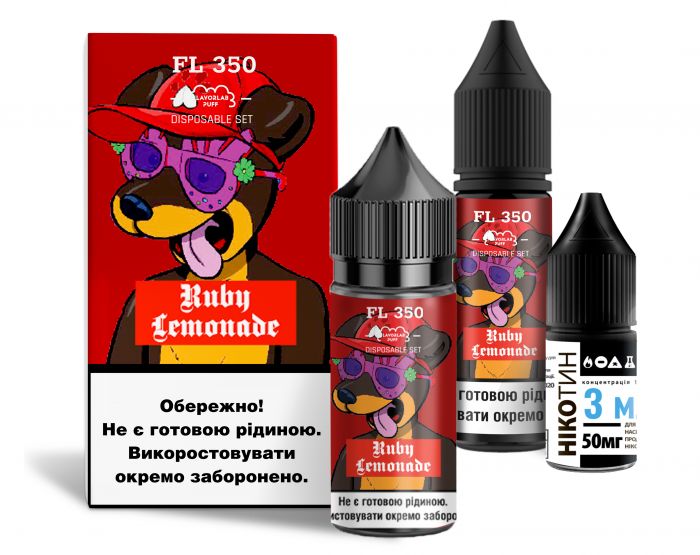 Набор для самозамеса Flavorlab FL 350 Ruby Lemonade 30 мл