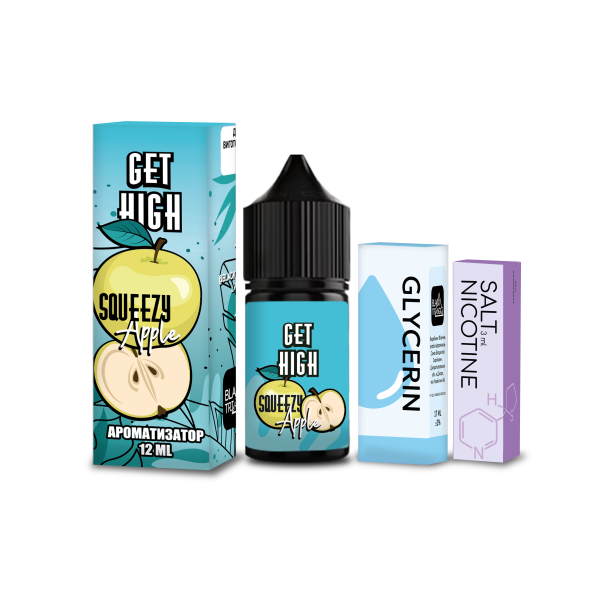 Набор для самозамеса Get High Squeezy Apple 30 мл