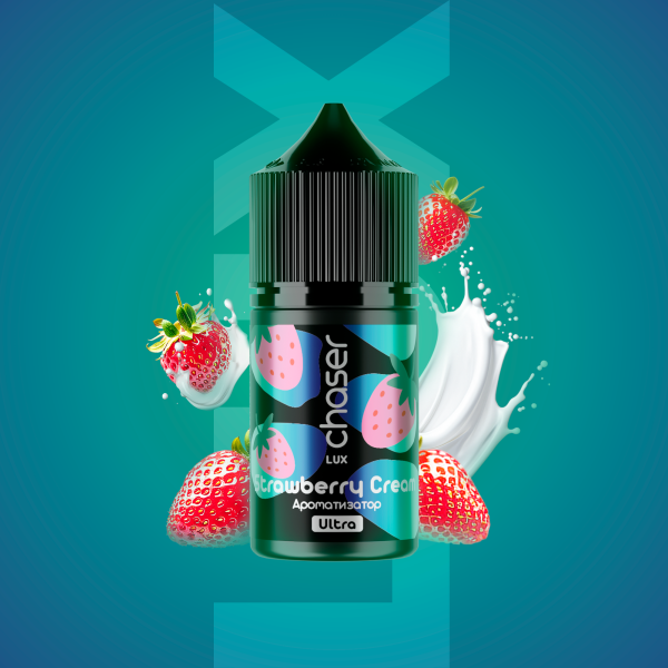 Набор для самозамеса Chaser LUX Strawberry Cream 30 мл