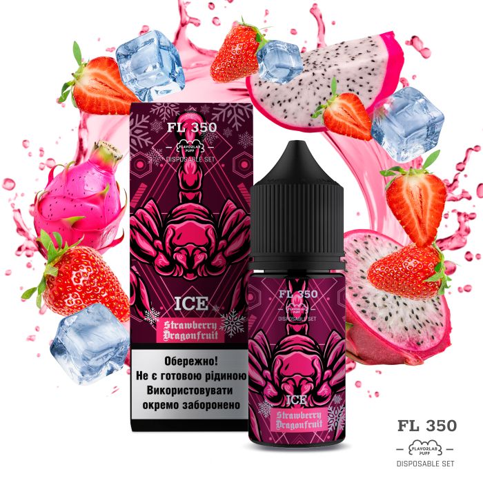 Набор для самозамеса Flavorlab FL 350 Strawberry Dragonfruit Ice 30 мл