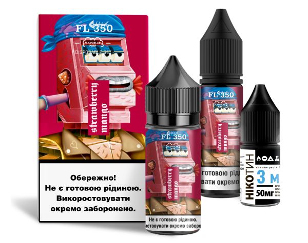 Набор для самозамеса Flavorlab FL 350 Strawberry Mango 30 мл