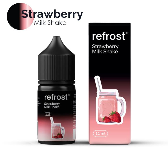 Набор для самозамеса Refrost Strawberry Milk Shake 30 мл