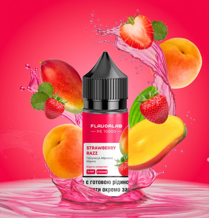 Набор для самозамеса PE10000 Strawberry Razz 30 мл