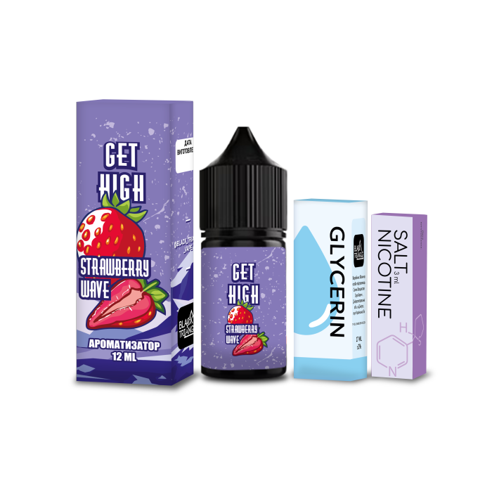 Набор для самозамеса Get High Strawberry Wave 30 мл