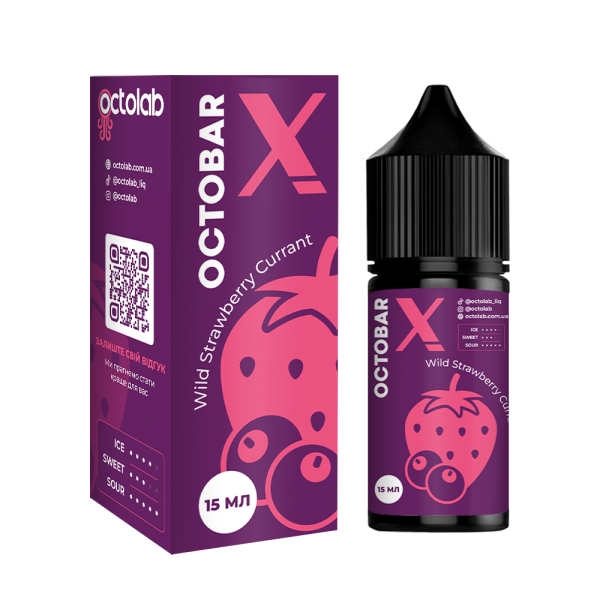 Набор для самозамеса Octobar X Wild Strawberry Currant 30 мл